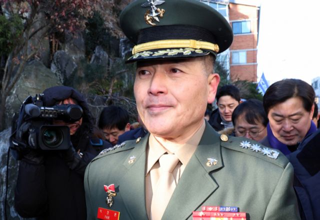 해병대 상병 순직 사건 관련해 항명 및 상관명예훼손 혐의로 기소된 박정훈 전 해병대 수사단장(대령)이 1심에서 무죄가 선고됐다. /사진=뉴스1