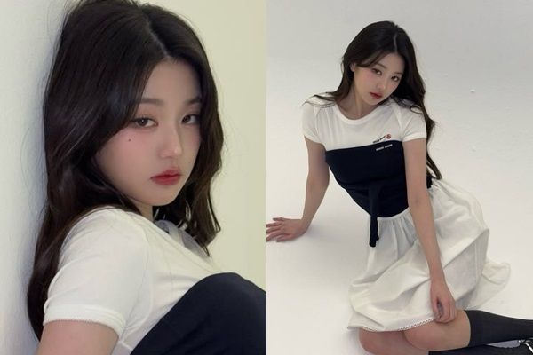 그룹 아이브 멤버 장원영이 인형 같은 비주얼과 성숙한 매력으로 시선을 사로잡았다. /사진=장원영 인스타그램