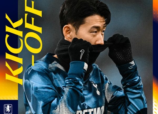 손흥민이 침묵한 토트넘 홋스퍼가 아스톤 빌라에 져 잉글랜드축구협회(FA)컵 16강 진출에 실패했다. 사진은 아스톤 빌라와의 FA컵 4라운드 선발 출전에 나선 손흥민의 모습. /사진=토트넘 홋스퍼 공식 SNS 캡처