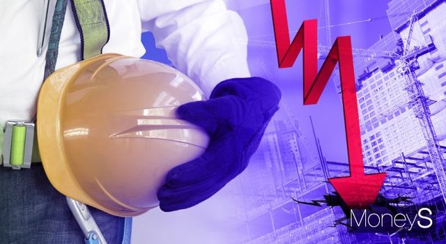 주요 상장 건설업체의 지난해 실적이 모두 하락한 것으로 나타났다. /그래픽=강지호 기자