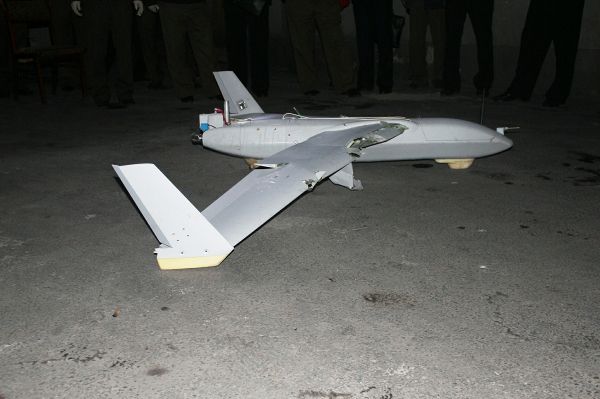 북한이 유엔 산하 기구에 평양 무인기 침투와 관련 한국 진상 조사를 요청했다. 사진은 지난해 10월 북한 국방성 대변인이 남한이 평양에 무인기를 보냈다고 주장하며 공개한 무인기. /사진=뉴스1