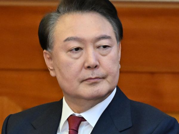 윤석열 대통령이 탄핵 심판 8차 변론에 출석하기 위해 헌법재판소에 도착했다. 사진은 윤석열 대통령이 지난 4일 서울 종로구 헌법재판소에서 열린 탄핵심판 5차 변론기일에 출석하고 있는 모습. /사진=공동취재단