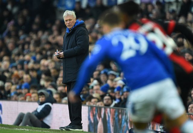 데이비드 모예스 감독이 이끄는 에버튼이 리그 선두 리버풀과 2-2 무승부를 거뒀다. 사진은 지난 9일(현지시각) 리버풀 구디슨파크에서 열린 에버튼과 본머스의 FA컵 경기를 지휘하는 데이비드 모예스 감독. /사진=로이터 