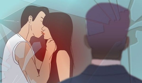 낯선 남자와 스킨십한 아내가 이를 목격하고 따지는 남편에게 뻔뻔한 태도를 보이며 되레 이혼을 요구했다. 사진은 기사의 이해를 돕기 위한 삽화. /사진=뉴스1