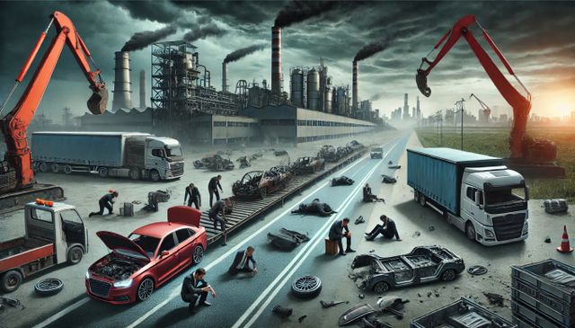 산업통상자원부와 수출입은행이 위기에 처한 국내 자동차 부품 업계를 지원하는 기금을 마련했다. /그래픽=김서연기자 