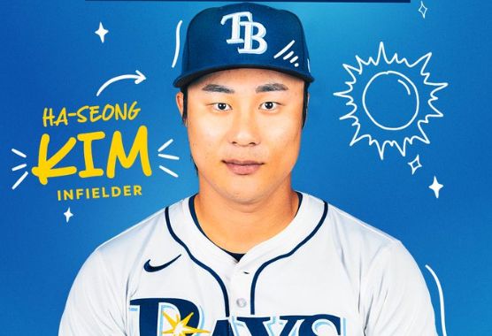 어깨 부상으로 재활 중인 김하성이 탬파베이 레이스 스프링캠프에 합류했다. 사진은 지난4일(한국시각) 탬파베이 레이스 구단이 김하성의 영입을 알리며 올린 게시물. /사진=탬파베이 레이스 엑스 캡처