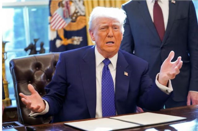 도널드 트럼프 미국 대통령 행정부의 고위급 대표단이 사우디아라비아에서 러시아 및 우크라이나 관계자들과 우크라이나 전쟁 종식을 위한 협상을 시작할 예정이다./사진=로이터 