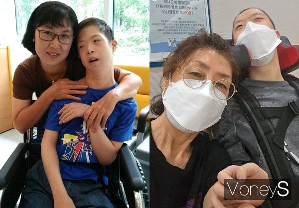 22살 김준혁씨가 뇌사 장기기증으로 3명의 생명을 살리고 하늘의 별이 됐다. 사진은 고 김준혁씨와 김씨 어머니 김미경씨의 모습. /사진 제공=한국장기조직기증원