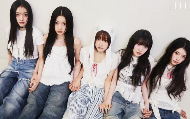 그룹 키키가 본격 데뷔를 앞두고 화보를 공개했다. /사진=엘르코리아 제공