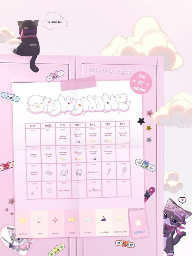 걸그룹 세이마이네임(SAY MY NAME)이 미니1집 이후 약 5개월 만에 컴백한다. /사진=인코드 엔터테인먼트 제공