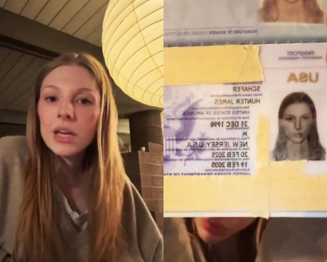 미국 트랜스젠더 배우 헌터 샤퍼가 트럼프 대통령의 행정명령 이후 성별이 달라졌다고 밝혔다./사진=헌터 샤퍼 엑스(X)