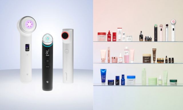 에이피알의 대표 디바이스 제품과 스킨케어 제품들. /사진=에이피알