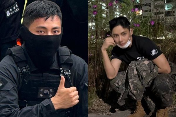 그룹 방탄소년단 멤버 뷔의 근황이 공개됐다. /사진=뷔 인스타그램