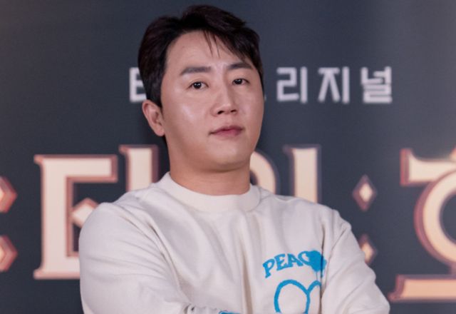 홍진호가 레이디제인 결혼식에 몰래 참석했다가 아내와 싸웠다고 고백헀다. 사진은 지난 2023년 4월 온라인으로 진행된 티빙 예능 '더 타임 호텔' 제작발표회에 참석한 홍진호. /사진=티빙 제