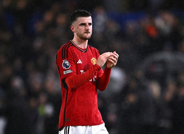 부상으로 올시즌 대부분의 경기를 결장한 메이슨 마운트가 인터 밀란의 관심을 받는다. 사진은 2024-25시즌 맨체스터 유나이티드에서 활약한 메이슨 마운트의 모습. /사진=로이터