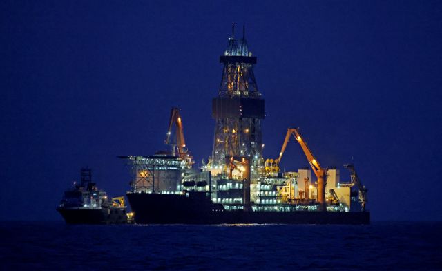 미국 심해 기술평가 전문기업 액트지오가 동해 심해 가스전 개발(대왕고래 프로젝트)이 진행 중인 울릉분지에 최대 51억7000만 배럴의 가스·석유가 더 매장돼 있다고 추정했다. 사진은 지난해 12월 경북 포항시 남동쪽 대왕고래 유망구조의 모습. /사진=뉴시스