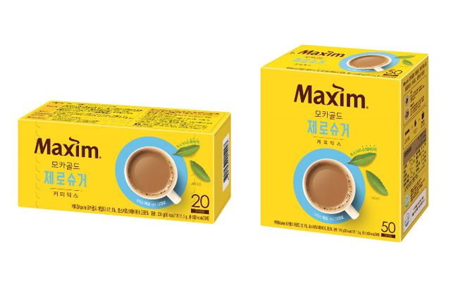 동서식품이 설탕 없이도 단 맛을 즐길 수 있는 신제품 '맥심 모카골드 제로슈거 커피믹스'를 내놨다. 사진은 해당 제품의 모습. /사진=동서식품