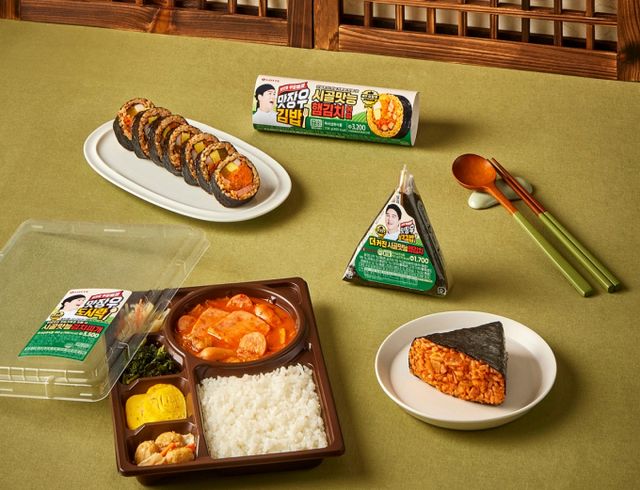 가성비 제품으로 인기를 얻은 맛장우 간편식 시리즈. 푸짐한 양과 개성적인 레시피가 특징이다. /사진=코리아세븐