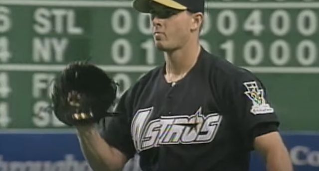 명예의 전당에 헌액된 빌리 와그너의 등 번호가 영구결번으로 지정됐다. 사진은 휴스턴 애스트로스에서 활약한 빌리 와그너의 모습. /사진=MLB 유튜브 캡처