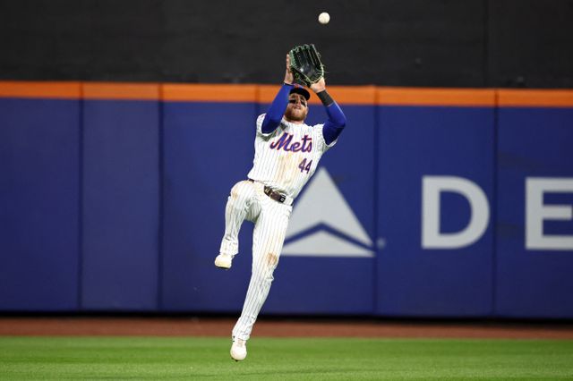 골든 글러브 출신 외야수 해리슨 베이더가 프로 통산 5번째 이적이 성사됐다. 사진은 2024시즌 뉴욕 메츠에서 활약한 해리슨 베이더의 모습. /사진=로이터