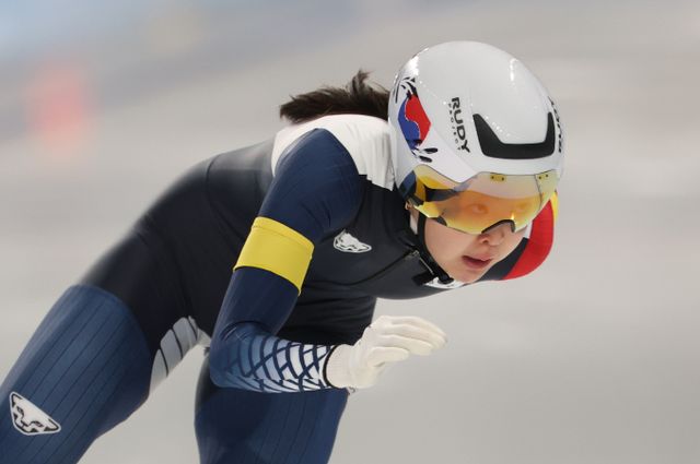 새로운 빙속 여제로 등극한 김민선이 2관왕에 올랐다. /사진=뉴스1