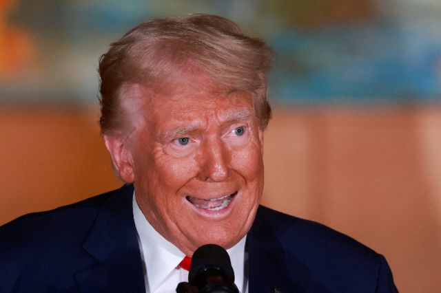 한국무역협회 국제무역통상연구원은 트럼프 2기가 보편관세 10%를 모든 국가로 확대할 시 한국 추출이 약 19조원 정도 감소할 것으로 분석했다. 사진은 도널드 트럼프 미국 대통령이 연설하는 모습. /사진=로이터