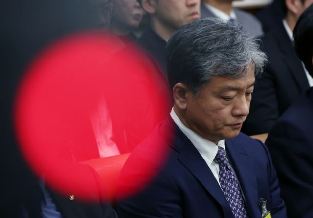 주우정 현대엔지니어링 대표이사 사장이 국회 국토교통위원회 전체회의에 출석했다. /사진=뉴시스