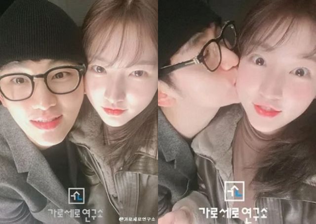 배우 김수현(37)과 고(故) 김새론이 함께 찍은 사진이 또 공개됐다. 고인의 유족 측은 수위가 높은 사진도 있다며 김새론과 관계를 부정하는 김수현을 연일 압박하고 있다. /사진=가로세로연구소 유튜브 캡처