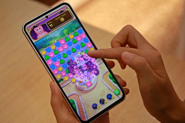 롯데홈쇼핑이 올 1월 선보인 자체 캐릭터 게임 '벨리곰 매치랜드'. /사진=롯데홈쇼핑