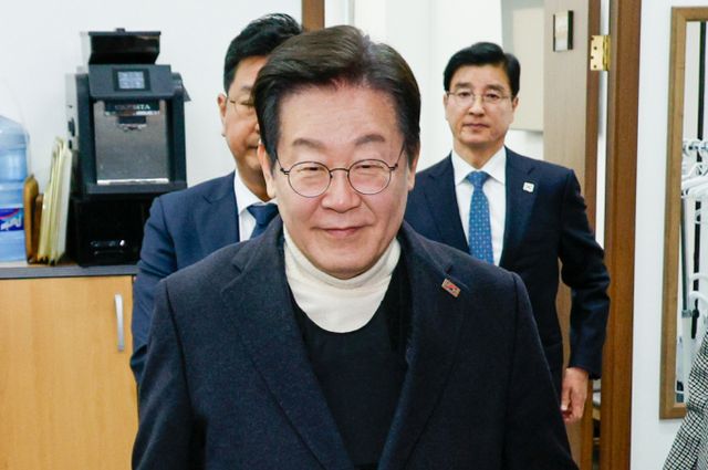 이재명 더불어민주당 대표가 20일 이재용 삼성전자 회장을 만난다. / 사진=뉴스1 안은나 기자 