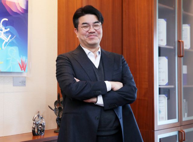 시지바이오가 바이오스티뮬레이터 QB_PLA의 수출 허가를 획득하며 글로벌 시장을 넘볼 계획이다. 사진은 유현승 시지바이오 대표. /사진=머니투데이