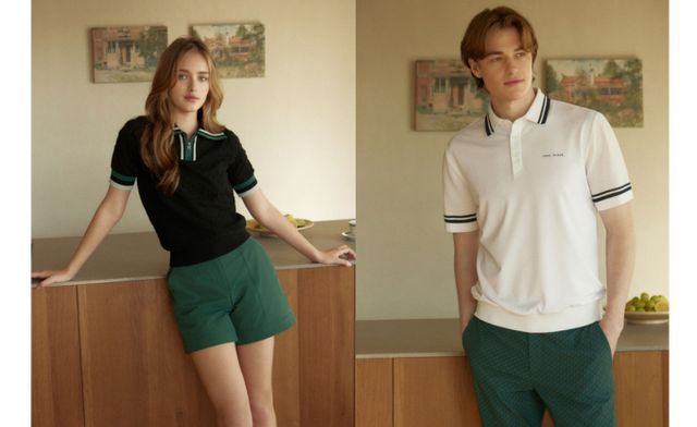 브리티시 골프웨어 힐크릭이 봄을 맞아 2025년 봄여름(S/S) 시즌 화보를 선보였다. /사진=힐크릭