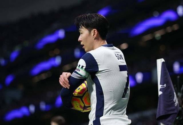 토트넘 홋스퍼가 유럽축구연맹 유로파리그에서 우승이 쉽지 않다는 예상을 받았다. 사진은 2024-25시즌 토트넘 홋스퍼에서 활약 중인 손흥민의 모습. /사진=로이터