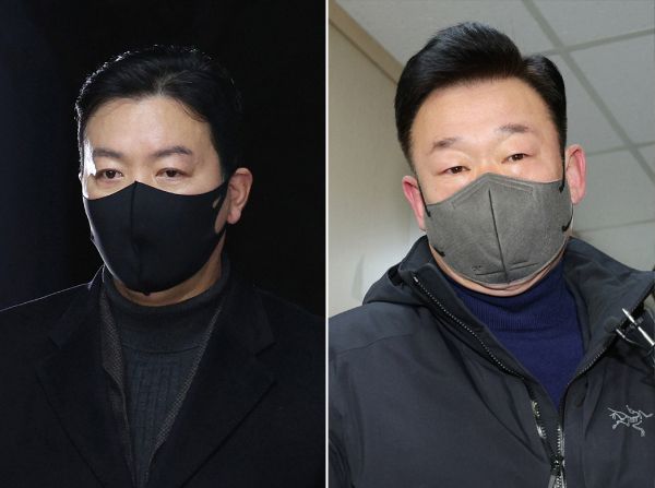 윤석열 대통령 체포 방해 혐의를 받는 김성훈 대통령경호처 차장과 이광우 경호본부장의 구속 여부를 21일 가린다. 사진은 김성훈 대통령경호처차장(왼쪽)과 이광우 경호본부장 모습. /사진=뉴스1