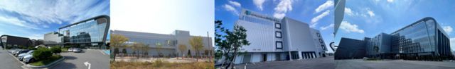 프레스티지바이오로직스가 연간 누적 수주 잔고 320억원을 기록했다. 사진은 프레스티지바이오로직스 공장 사진(왼쪽부터 1~4공장). /사진=프레스티지바이오로직스 