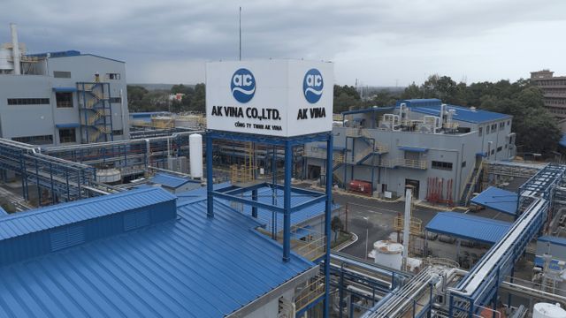 애경케미칼이 베트남 시장 경쟁력을 강화한다. 사진은 AK VINA 공장. /사진=애경케미칼