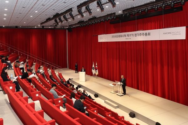 김승환 아모레퍼시픽 대표가 올해 '글로벌 브랜드 컴퍼니'로 도약하겠다고 밝혔다. /사진=아모레퍼시픽