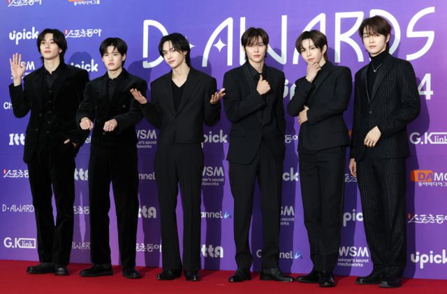 한국투자증권이 저연차 라인업 팬덤 확대 등을 근거로 에스엠 목표주가를 13만원으로 올렸다. 사진은 라이즈 멤버들. /사진=뉴스1