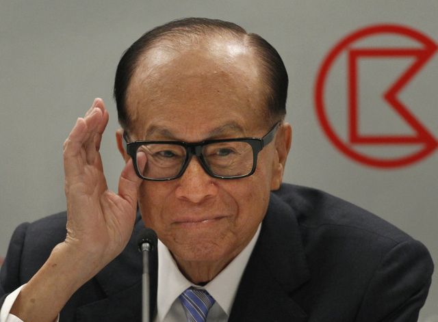 중국이 파나마운하 운항권을 미국 컨소시엄에 매각한 리카싱에 분노했다. 사진은 2018년 홍콩에서 은퇴를 발표하는 리카싱의 모습. /사진=로이터