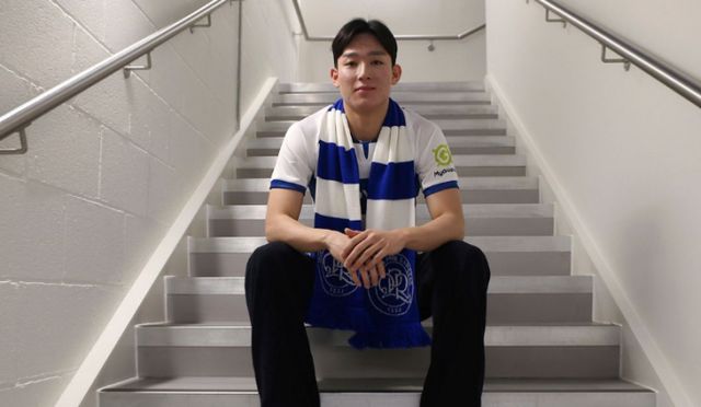 잉글랜드 무대에서 활약 중인 양민혁이 두 번째 선발 출장 경기에서도 극찬을 받았다. 사진은 퀸즈파크레인저스에서 활약 중인 양민혁의 모습. /사진=퀸즈파크레인저스 홈페이지 캡처