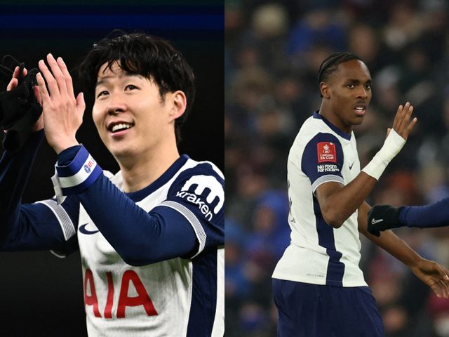 토트넘 홋스퍼의 주장 손흥민이 또 다시 바이에른 뮌헨 이적설에 휩싸였다. 사진은 토트넘 홋스퍼에서 활약한 손흥민(왼쪽)과 마티스 텔의 모습. /사진=로이터