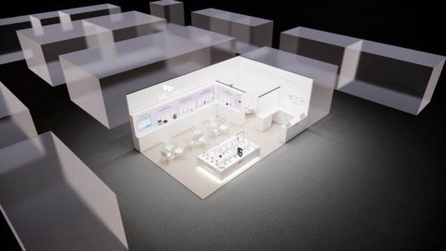 SK케미칼이 오는 11일부터 14일까지 멕시코의 멕시코 시티에서 열리는 '플라스티마헨 멕시코 2025'에 참가한다. 사진은 SK케미칼 부스 조감도. /사진=SK케미칼