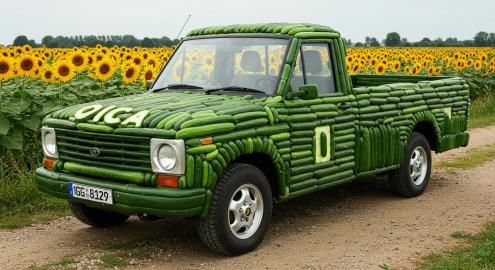 코이카 만우절 특별 카드뉴스 내 친환경 자동차 ‘오이카’ 모습. /사진=코이카