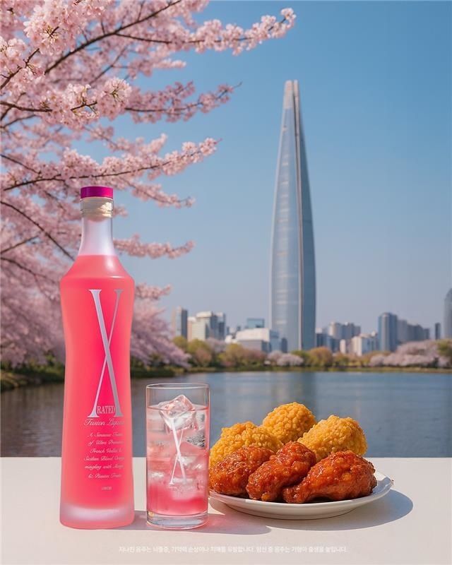 캄파리코리아가 BBQ 송리단길에서 엑스레이티드 하이볼 프로모션을 진행한다. /사진=캄파리코리아