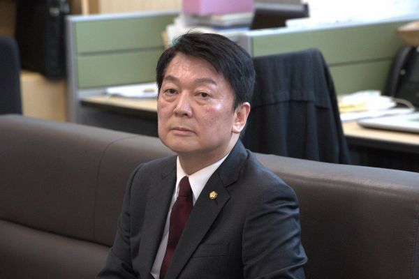 안철수 국민의힘 의원이 대통령 자리를 더불어민주당에게 뺏길수 없다며 의지를 다졌다. 사진은 안철수 국민의힘 의원 모습. /사진=뉴스1