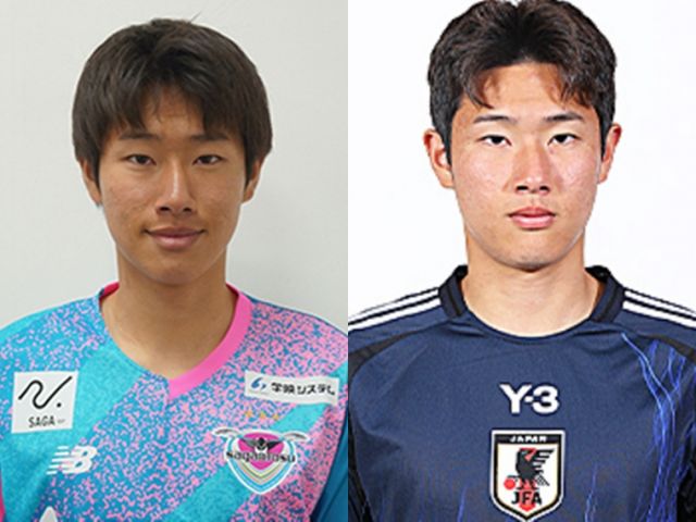 가수 김정민 아들 다니 다이치가 일본 17세 이하 대표팀 소속으로 2025 아시아축구연맹 아시안컵에서 득점을 터트렸다. 사진은 일본 J리그 사간도스와 일본 17세 이하 축구대표팀에서 활약 중인 다니 다이치의 모습. /사진=사간도스·일본축구협회 홈페이지 캡처