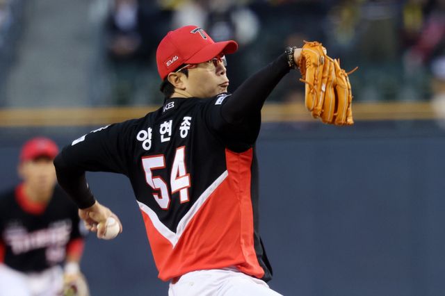 6번의 선발 등판에서 1승도 챙기지 못한 양현종이 프로 통산 180승에 도전한다. 사진은 2025시즌 KIA타이거즈에서 활약한 양현종의 모습. /사진=뉴시스 