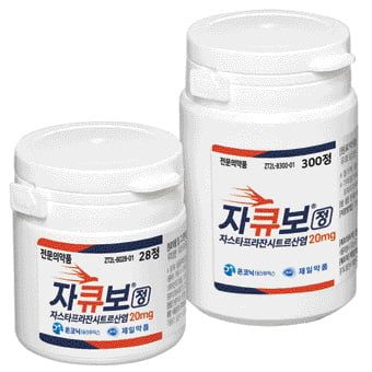 온코닉테라퓨틱스가 자큐보정의 매출 성장세에 힘입어 올해 매출 추정치를 기존 162억원에서 249억원으로 상향 조정했다. /사진=온코닉테라퓨틱스 