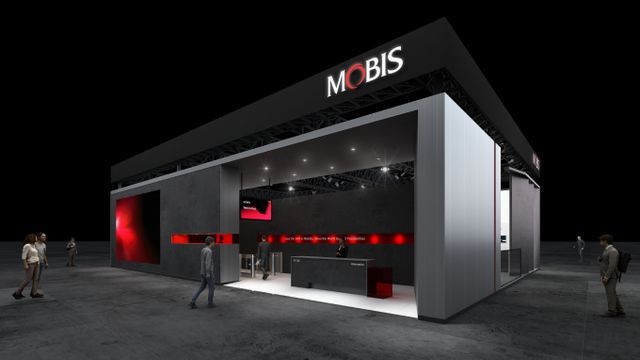 현대모비스가 중국 상하이 모터쇼에 나서 현지 고객 특화 '인포테인먼트 신기술' 등 10종을 공개한다. 사진은 상하이머토쇼 현대모비스 부스 ./사진=현대모비스