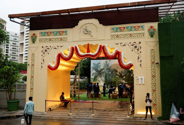 인도에서 예비신랑이 예비장모와 함께 사랑의 도피를 강행했다. 사진은 인도 한 결혼식장의 모습. 해당 기사와 상관없음. /사진=로이터